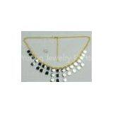 Women's Tin Alloy Electroplated Jewelry Mixed Metal Necklace for Gift OEM Product Detail thumbnail-1