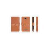 Book Style Sony Cell Phone Cases, Xperia C S39h Brown PU Stand Cover thumbnail-1