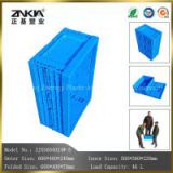 plastic material folding crates for logistics