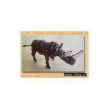 Walking Wire Rhino Gift thumbnail-1