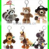 Factory Customized Hot Selling Lovely Plush Star Shaped Keychain thumbnail-2