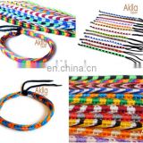 Friendship Bracelets jewelry waxed cords braided rope woven friendship ethnic