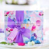 Newest Square Candy Gift Tinplate Box With Ribbon Two Sizes thumbnail-5