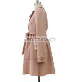 Young Women Spring Autumn Sweet Trench Coat With Belt thumbnail-4