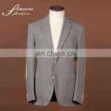 Men Jacket 100% Cotton Grey Fashion Jacket thumbnail-1