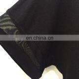 2017 Summer Mesh Cloth Splicing Printing Round Neck T-shirt thumbnail-4