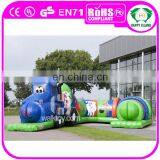 HI Excited Inflatable Tunnel Tractor Game for Adult
