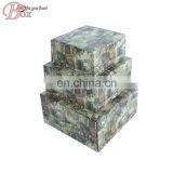 Hot Sale Cardboard Flower Clothing Storage Box Folded Paper Floded Hat Box thumbnail-3