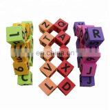 Melors Building Blocks With Numbers Alphabets Washable, Non-Toxic Compliant Learning Toys Soft Foam Blocks for Toddler, Baby thumbnail-2