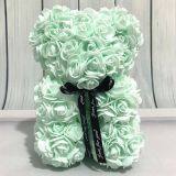 Factory Wholesale Valentine′s Day Gift PE Foam Rose Flower Teddy Bear thumbnail-2