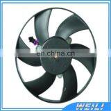 Electric Cooling Fan / Condenser Fan / Radiator Fan Assembly 6K0959455A for VW Caddy Polo; SEAT Cordoba Ibiza Toledo