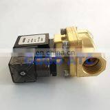 GOGO 2 Way Pilot Diaphragm Brass 220v ac 24vdc Water Pneumatic Normally Closed Electric Solenoid Valve 1 1/2" BSP 35mm GPX-40 thumbnail-3