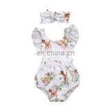 Wholesale Clothes Custom Baby Romper Pretty Cute Duck Children's Romper thumbnail-5