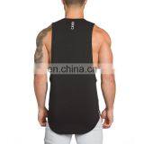 Custom Logo Wholesale 100%Polyester Cotton Printing Design Bodybuilding Fitness Mens Gym Men Tank Tops thumbnail-6