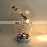 Средневековый скандинавский стиль, креативный настольный светильник накаливания с прозрачным стеклом Led от Studio Italia Design thumbnail-5