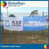 Shanghai GlobalSign Durable Polyester Mesh Fabric Fencing