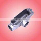 1-1/2 in Aluminum tee conduit bodies,gray