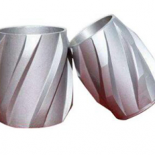 Aluminium Alloy Spiral Vane Solid Rigid Centralizer