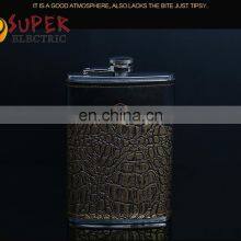 Eco Friendly Water Bottles 304 Stainless Steel Leak Proof Liquor Hip Flask 9 oz Water Flask Bottle With Funnel and Gift Box thumbnail-5