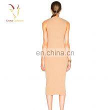 Женская модная шерстяная платье с длинными рукавами thumbnail-4