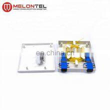 MT-1042 Cheap Price 86*86 Fiber Optic 2 Core Box Fiber Ftth Gpon Box