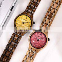 BOBO BIRD Couple Quartz Watch Set Watches Wrist for Women Online Accept LOGO Customization