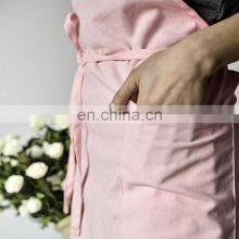 New Japanese Cotton Heavy Duty Custom Print Fashion Adult Florist Korea Work Ruffle Apron thumbnail-3