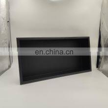 Bathroom Black 30 x 60 304 Stainless Steel Waterproof Recess Shower Niches Shelf 600mm Metal Wall thumbnail-4