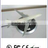 Funny Magnetic Floating Plastic Airplane Model , Levitating ABS Aircraft for Gift