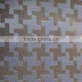 2015 Hot Sale 100%Polyester New Style Double Layer Houndstooth Dobby For Lining thumbnail-1