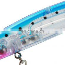 JOHNCOO 140MM 20G Suspend Realistic Fishing Pencil Poppers Lures With Metal Balls thumbnail-4