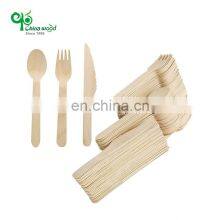 Yada Factory Natural Eco Portable Wholesale Designed Cutlery Portable Flatware Set Party Wooden for Supermarket thumbnail-1