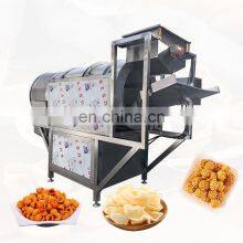 Drum Type Snacks Food Powder Chip Fries Stainless French Automated Steel Seasoning Food Making Machine thumbnail-5