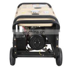 Tragbarer Dieselmotor-Generator mit 4 Rädern. Dieselmotorgeneratorsatz mit CE-Zertifikat thumbnail-4