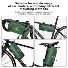 Custom Logo Waterproof Bicycle Saddle Bag Cycle Travel Accessories Bike Front Frame Tube Bags Bicycle Handlebar Bag thumbnail-2