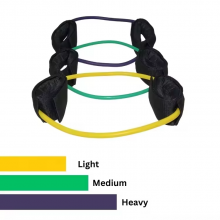 Leg Trainer O Shaped Leg Resistance Band Trainer Exercise Ankle Stretching Cuff Elastic Tube thumbnail-3