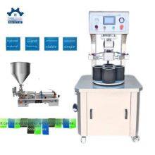 Dingfeng Vacuum Capping Machine, Four-station Fully Automatic Glass Can and Chili Sauce Can Capping Machine, Vacuum Packaging Machine thumbnail-4