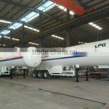 2015 high quality 3 axles cheap semi trailers,China big lpg tank semi trailer factory