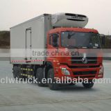 Dongfeng 55m3 refrigerator van truck for meat and fish,commercial trucks and vans