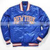 New York Baseball Satin Varsity Jacket thumbnail-1