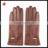 2016 Lady's Fashion Leather Gloves Nappa Sheepskin Leather Gloves thumbnail-1