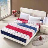 100% Polyester Printed Pongee Mattress Fabric for Bedding/home Textile From China for Mattress Cover thumbnail-1