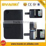 Accessories For Bags Litchi Grain Leather Clutch Bag Case PU Leather Phone Cases For Iphone 4/4s Accesories Mobile Phone Cover thumbnail-1