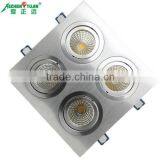 China Manufature 4*10W Cob Led Grille Light