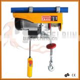 220V 6M mini wire rope winch PA800 wire rope hoist