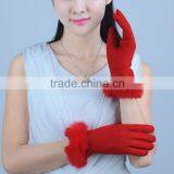 2014 Fashion New Design Pretty Lovely Cute Ladies Wool Gloves thumbnail-1