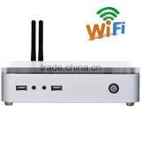 3D Gaming Desktop With Intel Atom D2550 CPU as Thin Client Wifi 4G DDR3, 320G HDD Mini Computer HDMI 1080P Movies