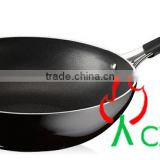 cast iron deep frying pan