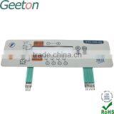 Chinese Custom Flat Membrane Keyboard With Transparent Window thumbnail-2