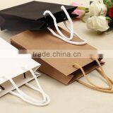 Free Design Cheap Recyclable Custom Printed Kraft Paper Bag With Handle thumbnail-1